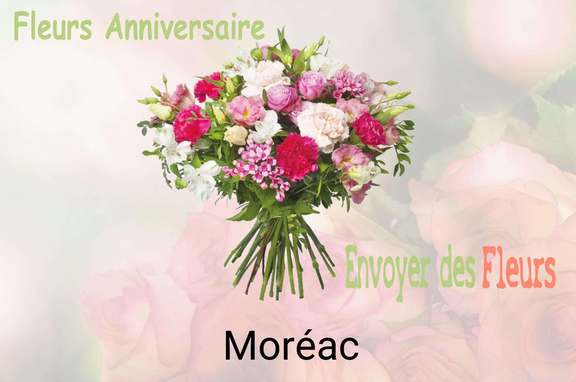 Bouquet de fleurs d’anniversaire livré à Moréac